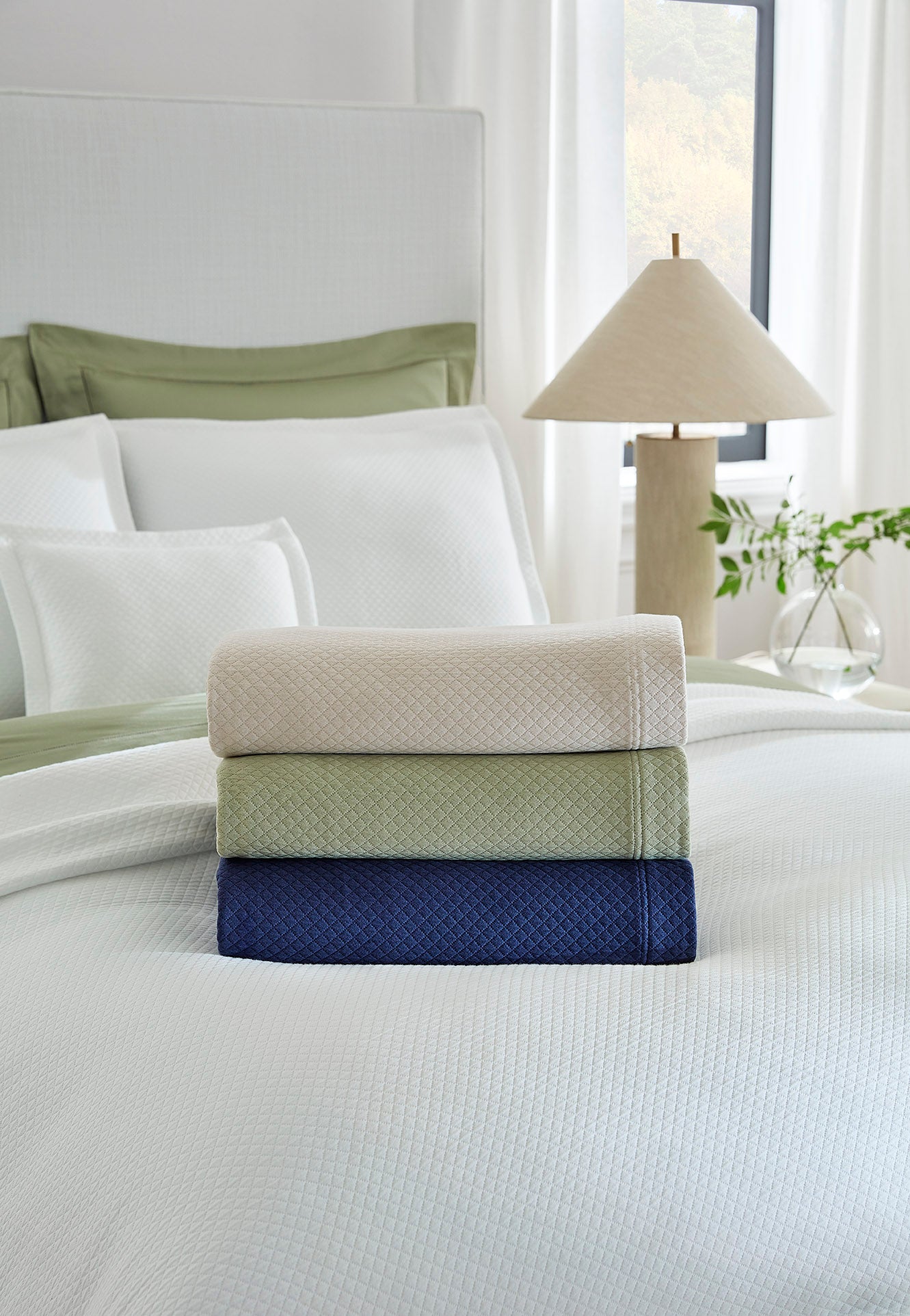 Rombo by Sferra Coverlet