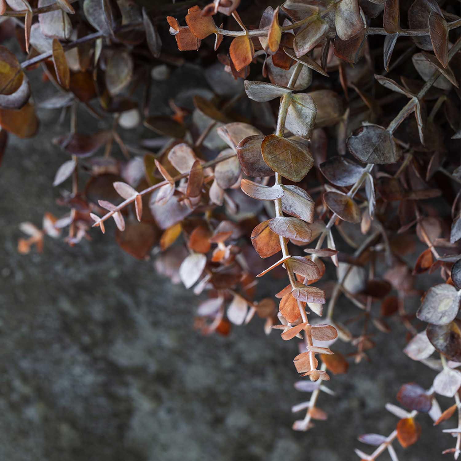 Artificial Eucalyptus Wreath, Dusk