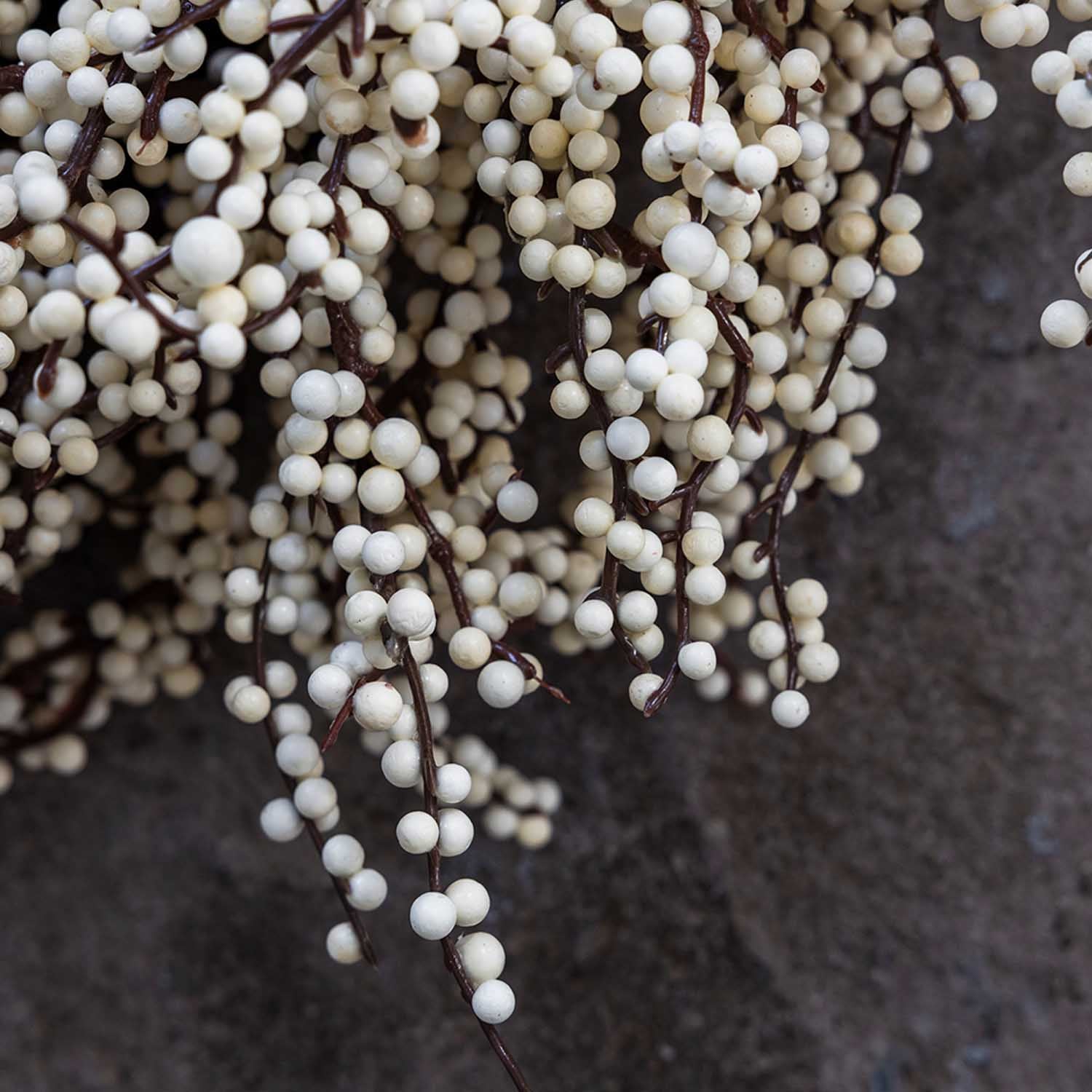 Artificial Snowberry Wreath