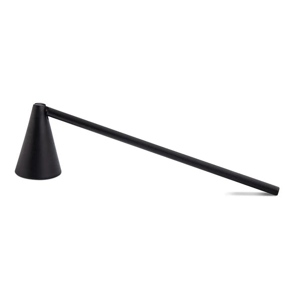 Solid Brass Candle Snuffer | Black & Matte Gold