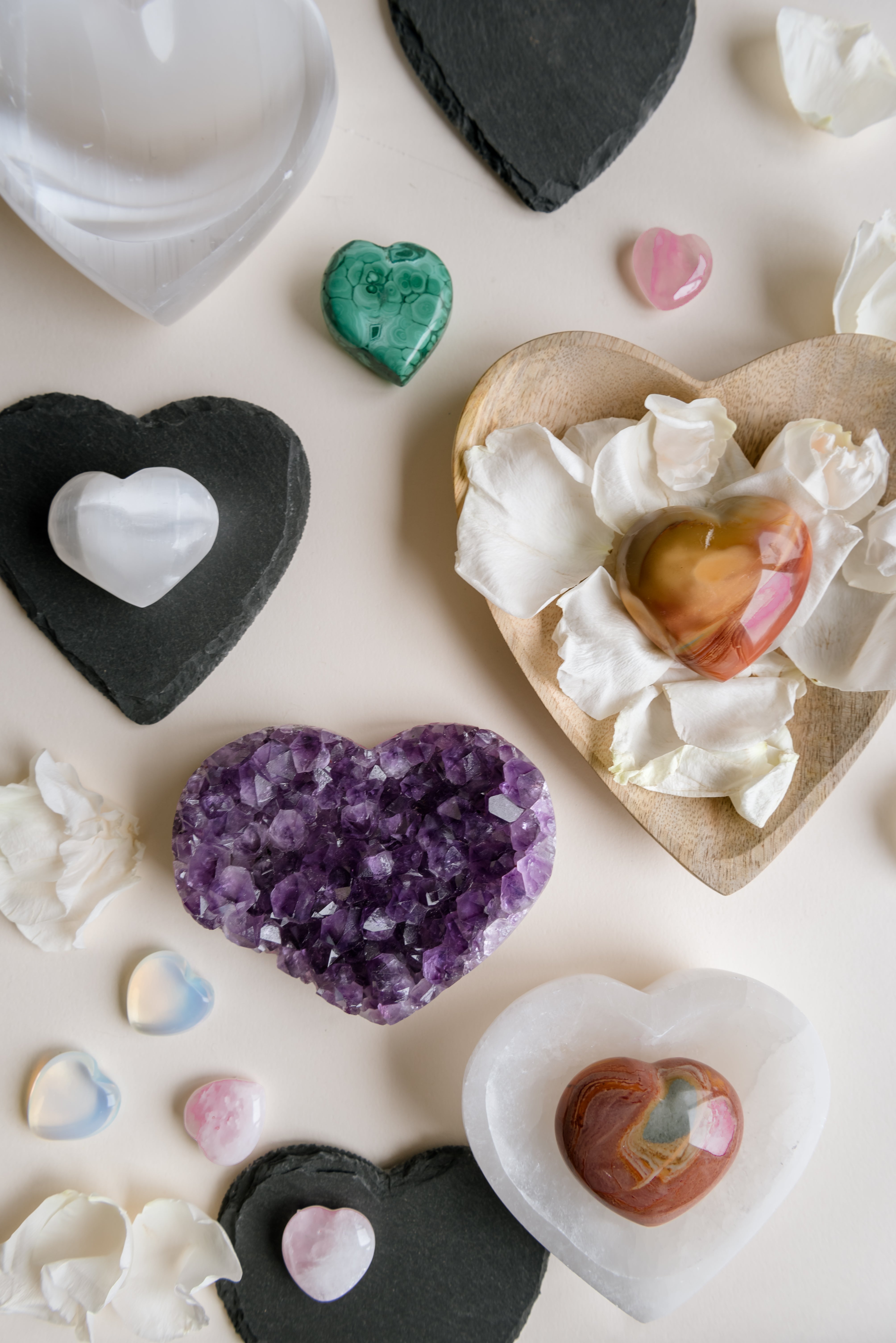 Mango Wood Heart Bowl