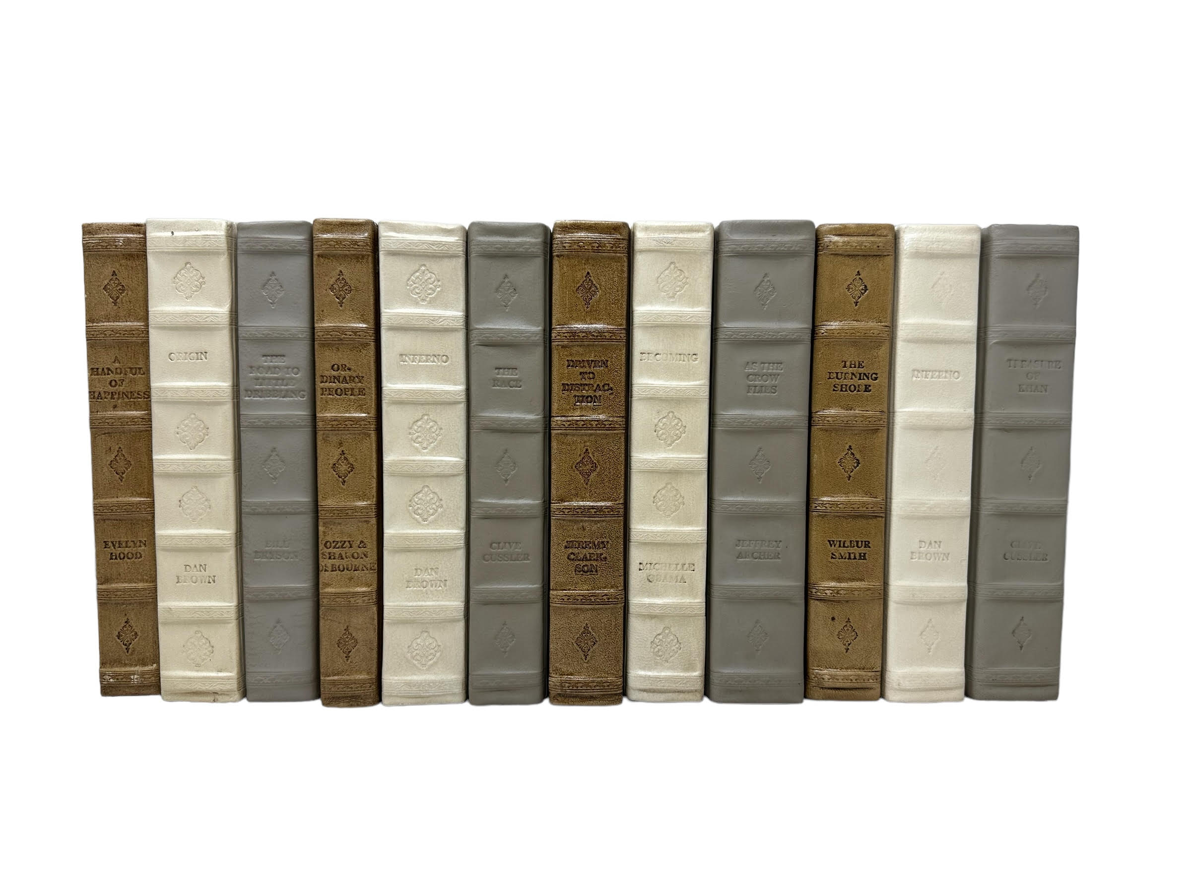 English Fine Leatherbound- Light / 7.5"-9.5"