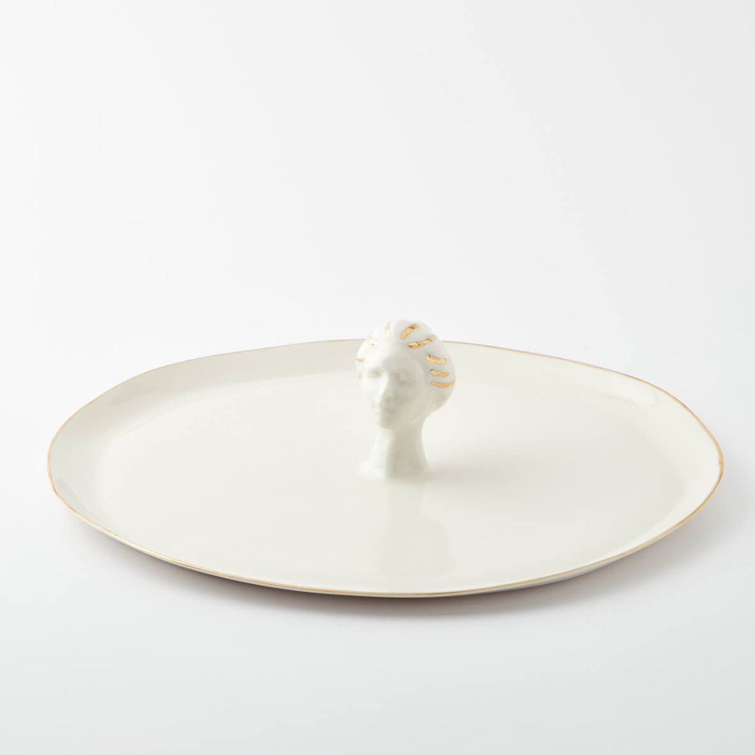 Sophia Porcelain Serving Plate