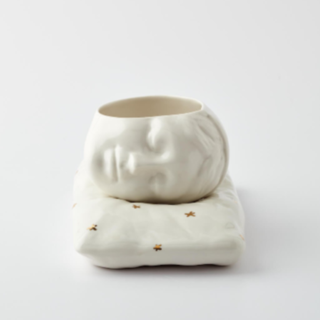 Sleeping Beauty Cup and Pillow