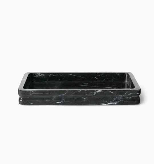 Black Marble Storage Tray