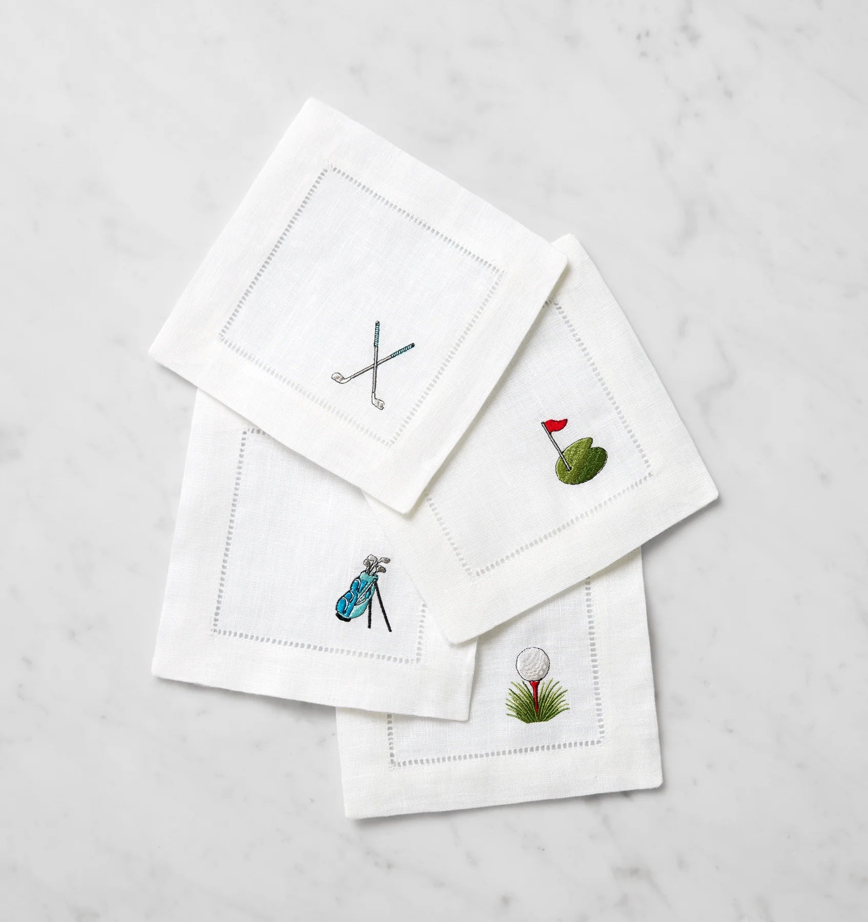 Cloth Cocktail Napkins Set of Four by Sferra