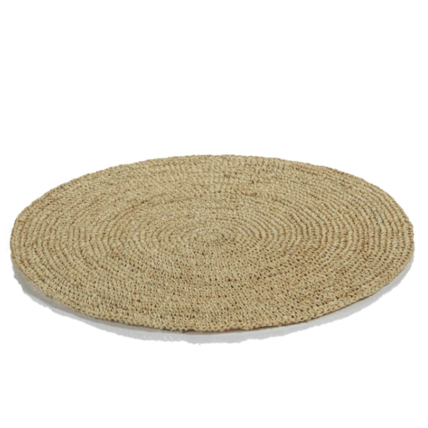 Crochet Palm Raffia Placemat