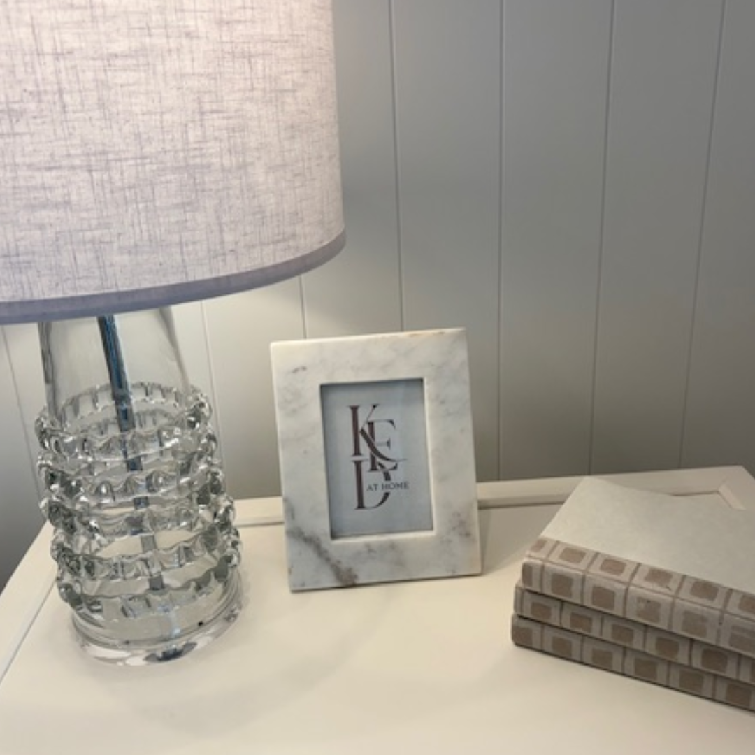 White Marble Photo Frame