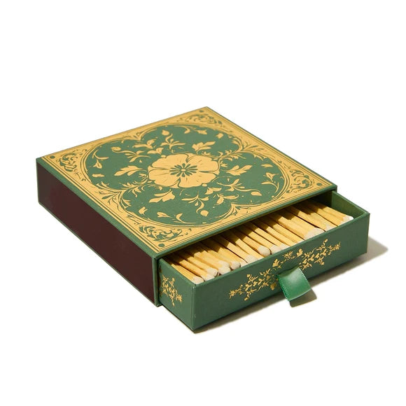 Olive & Gold Matchbox