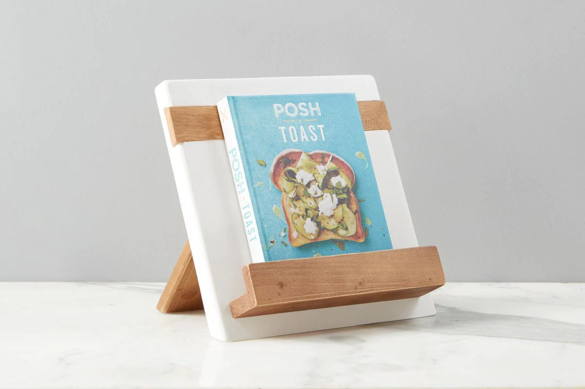 White Mod iPad / Cookbook Holder