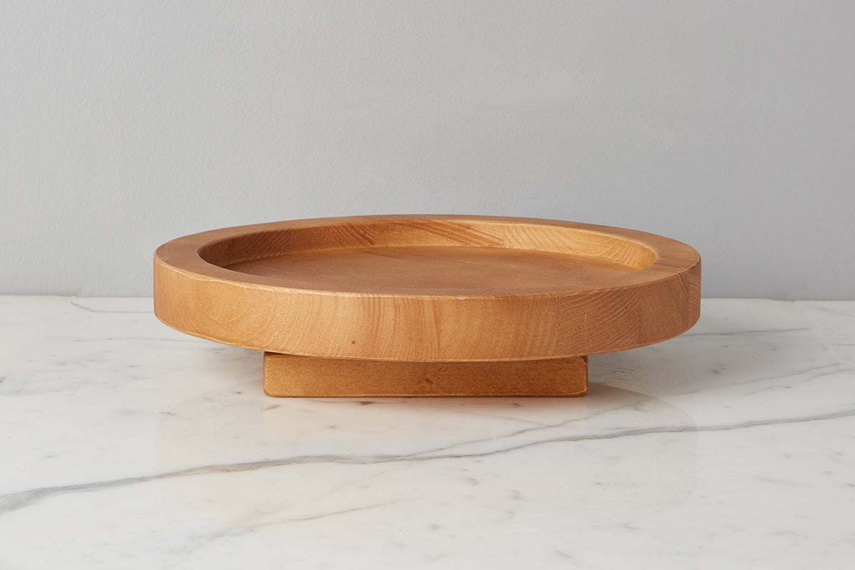 Natural Wood Lazy Susan