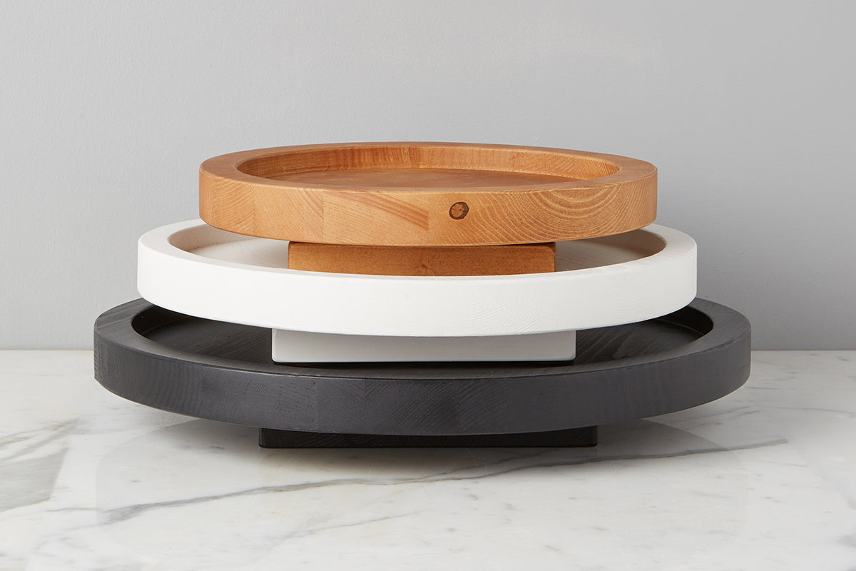 Natural Wood Lazy Susan