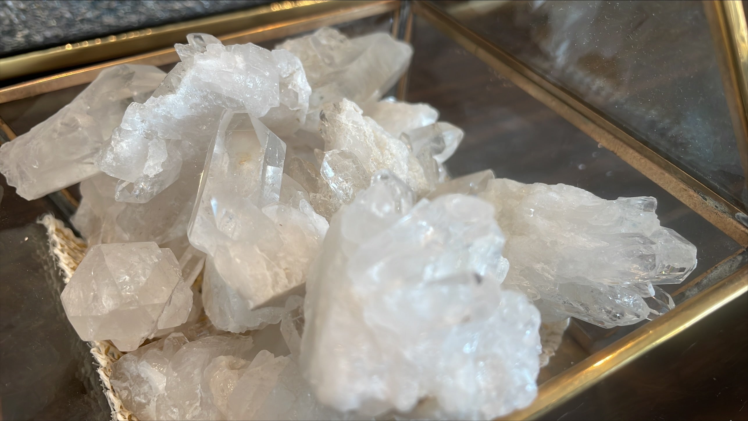 Mini Brazilian Quartz Clusters