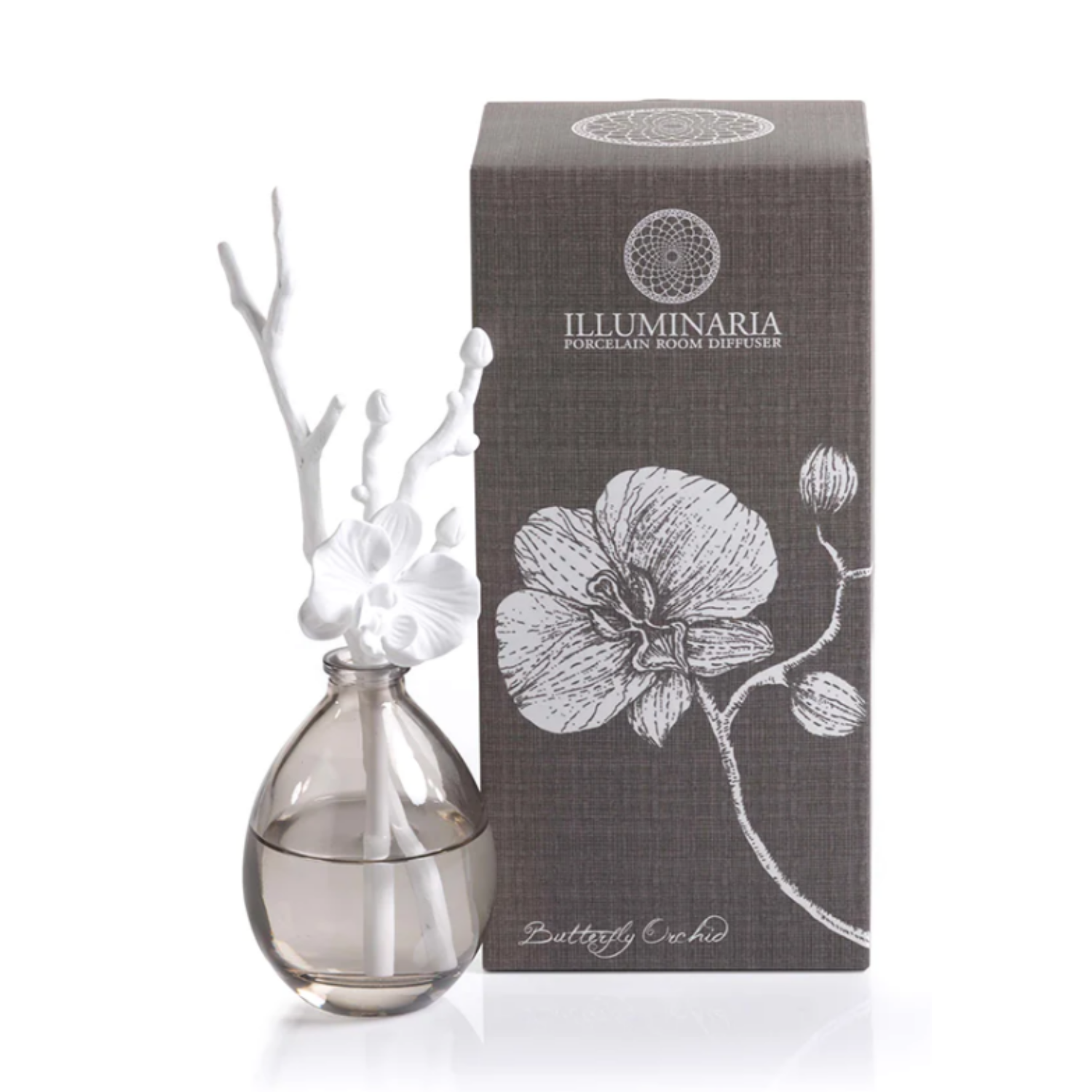 Butterfly Orchid Porcelain Room Diffuser