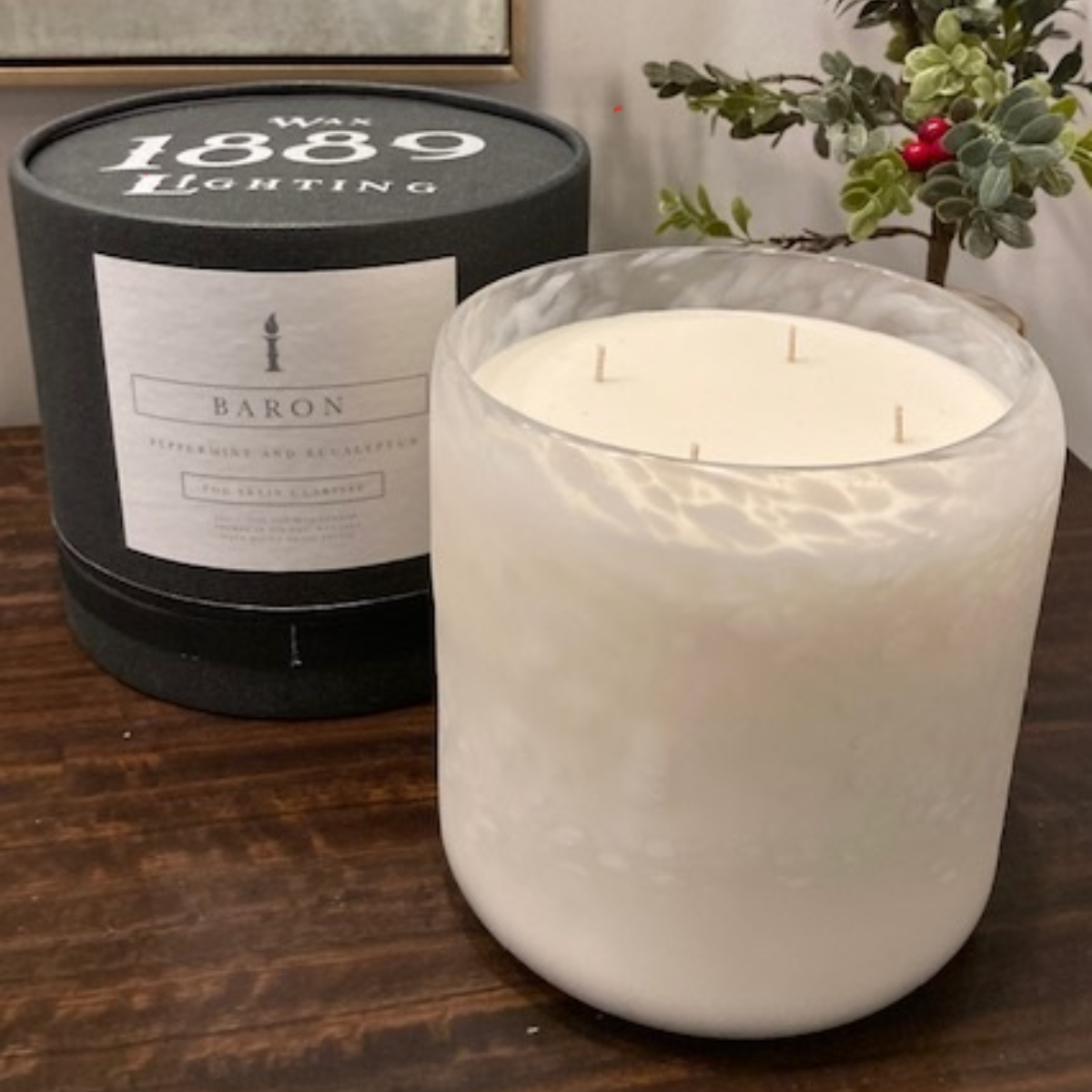 Extra Large 4 Wick Baron Candle