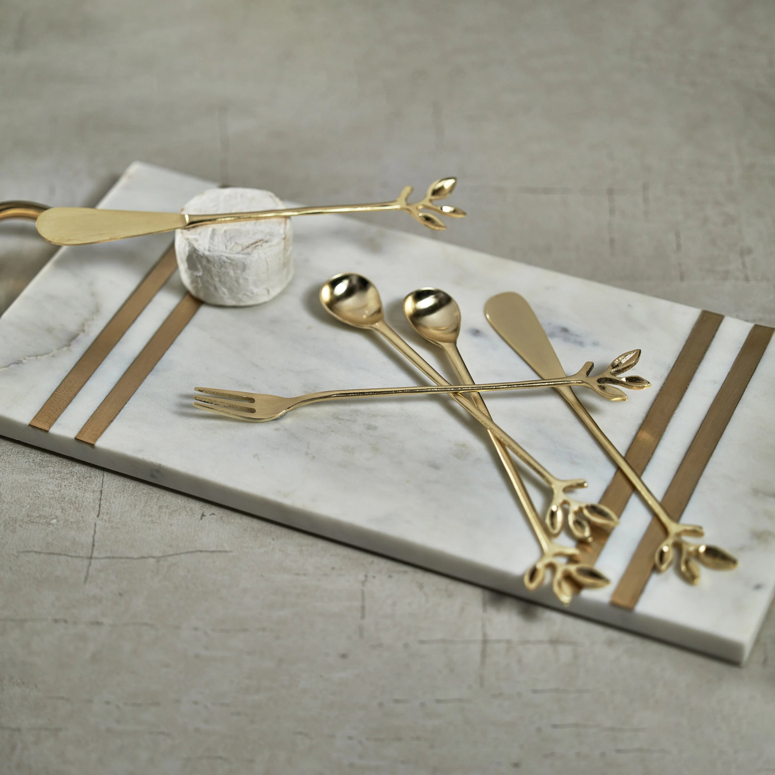 Leaves Cocktail Spoons-set of 4