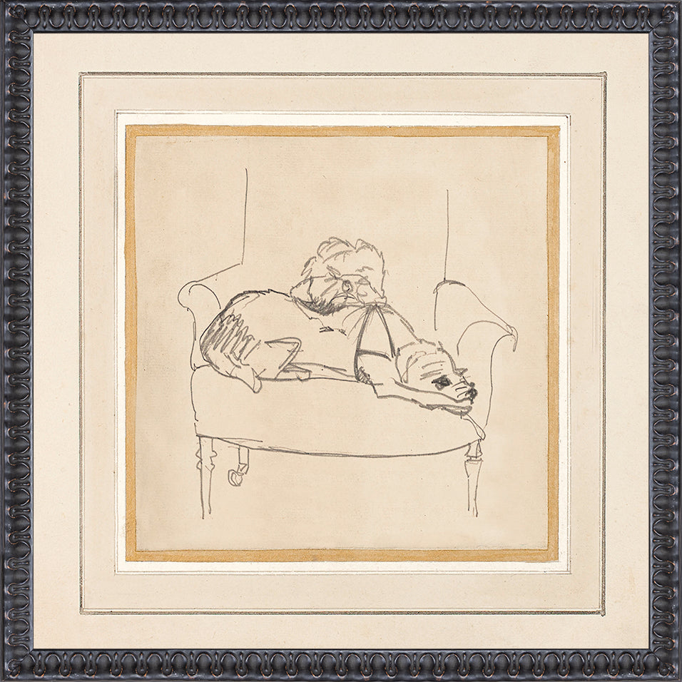 Two Dogs on a Chair C. 1930