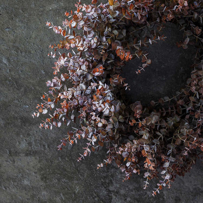 Artificial Eucalyptus Wreath, Dusk
