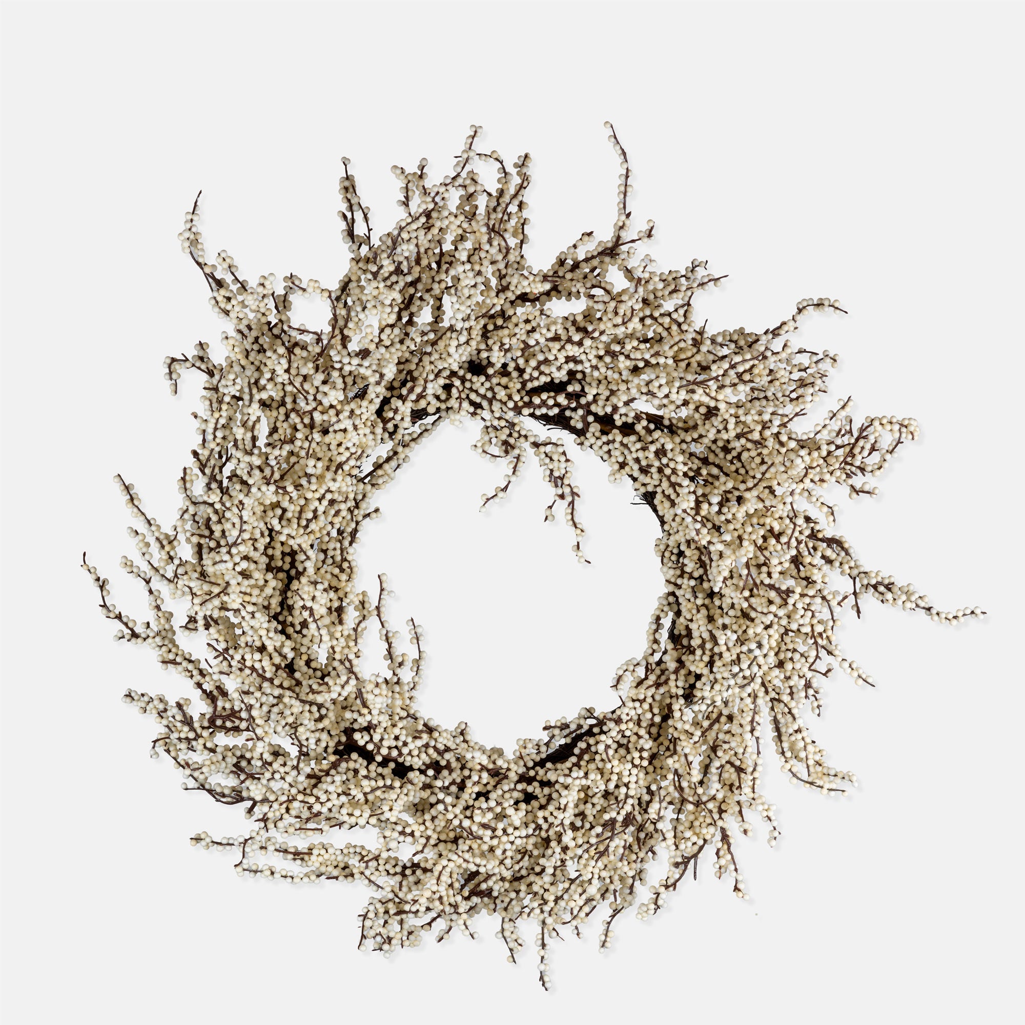 Artificial Snowberry Wreath