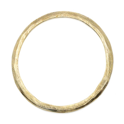 Reyes Carved Bangle Bracelet