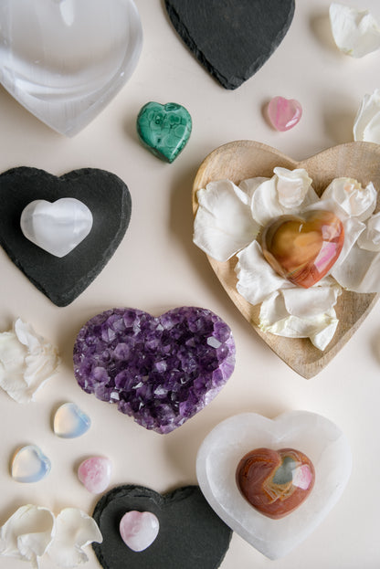 Mango Wood Heart Bowl