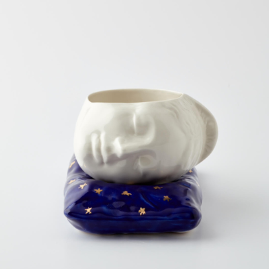 Sleeping Beauty Cup and Pillow