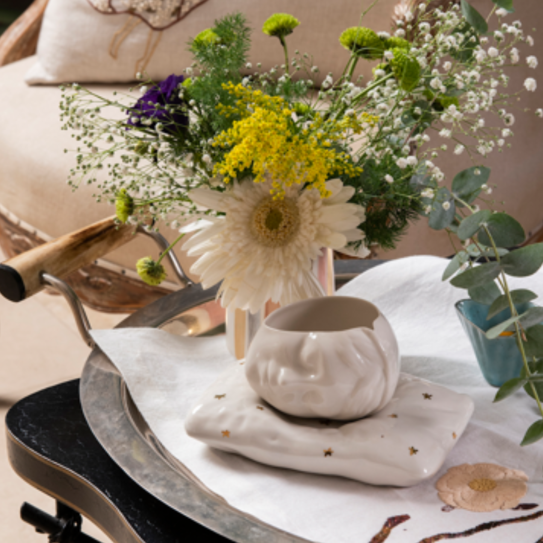 Sleeping Beauty Cup and Pillow