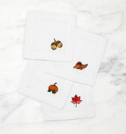 Cloth Cocktail Napkins Set of Four by Sferra