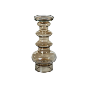 Fortaleza Glass Taper Candle Holder