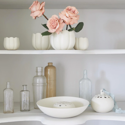 Ceramic Flower Frog Vase