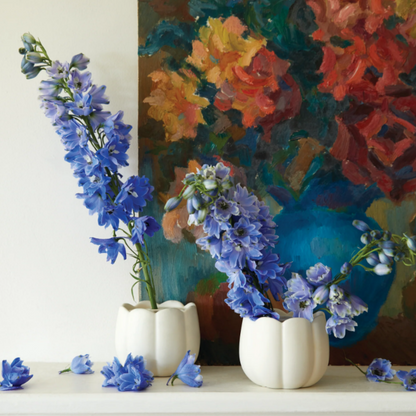 Ceramic Flower Frog Vase