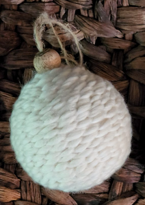 The Alpine Yarn Ball Ornaments