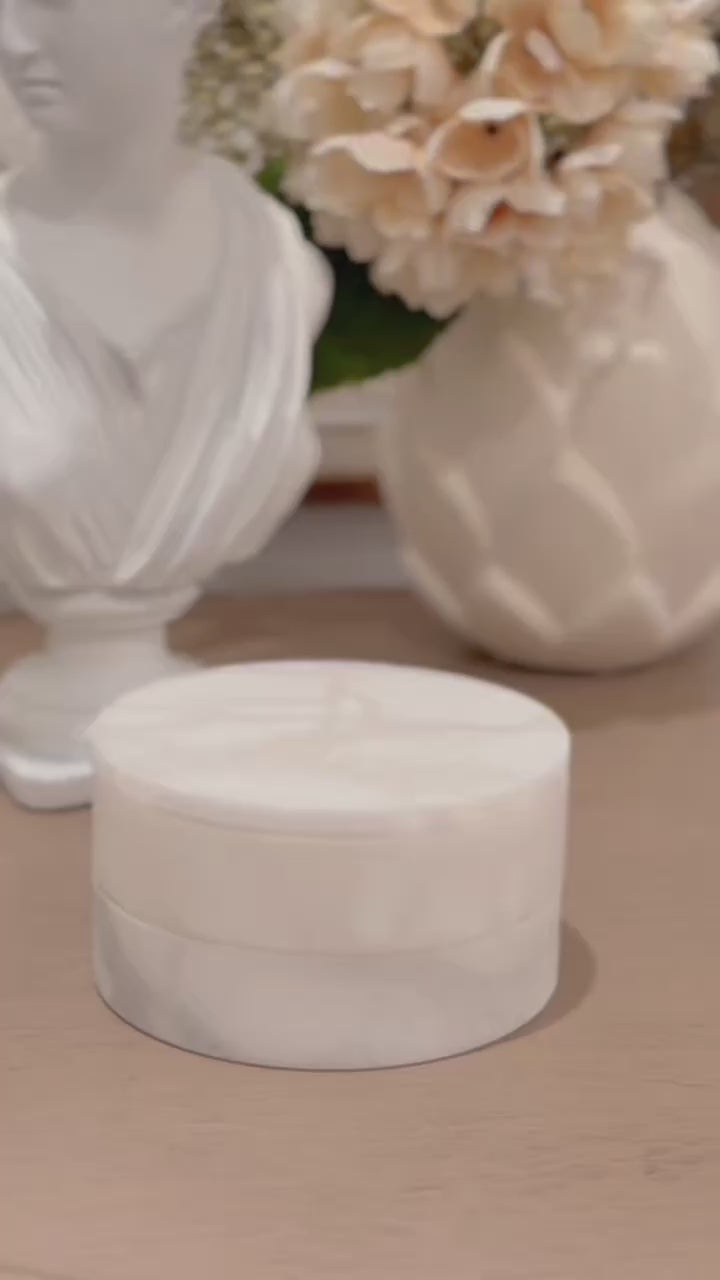 Alabaster Swivel Box