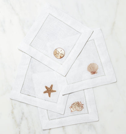 Cloth Cocktail Napkins Set of Four by Sferra