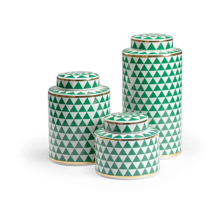 Jason Geometric Canisters Katherine Elizabeth At Home