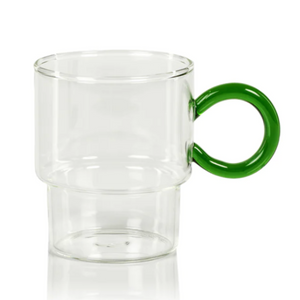 Tea and Coffee Glass Mug