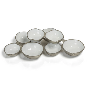 Small Cluster of Eight Serving Bowls