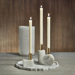 Marbella Marble Candle Holders