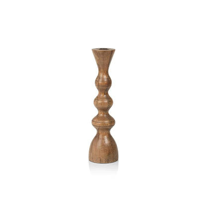 Mango Wood Taper Candle Holder